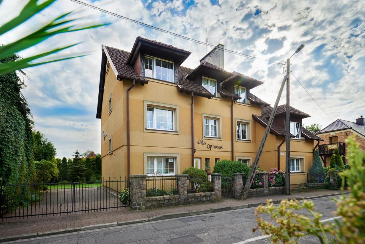 Villa Optimum Łeba Buitenkant foto