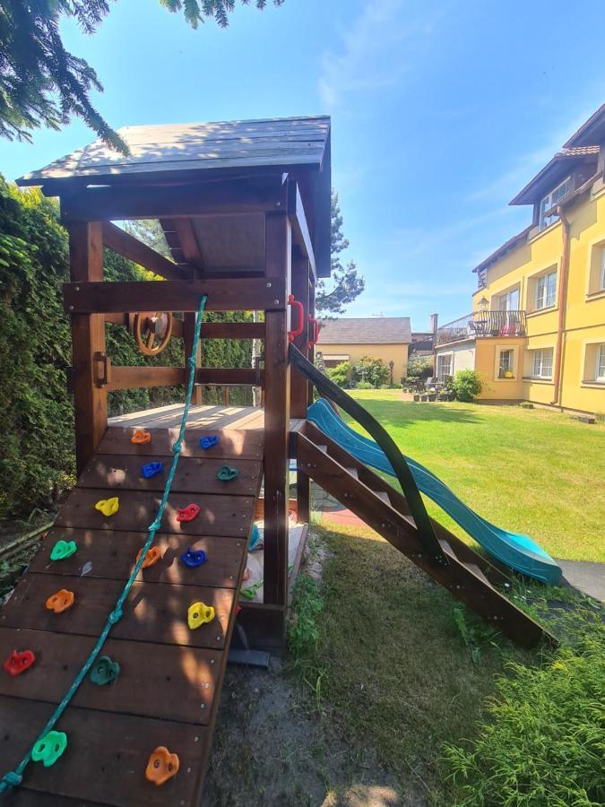 Villa Optimum Łeba Buitenkant foto